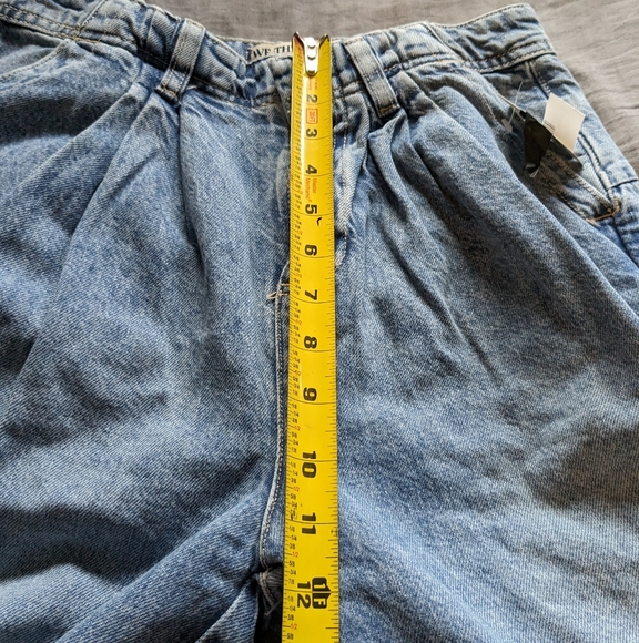 Free People Equinox Jeans Trousers Pants Open Sky - Picture 5 of 6